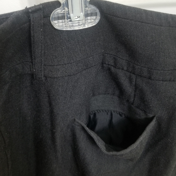 Sleek gray Apt 9 dress pants- EUC except discolored cuffs - Picture 8 of 12